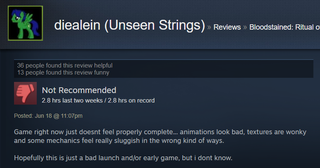 Illustration for article titled Bloodstained: Ritual Of The Night, As Told By Steam Reviews
